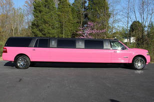 Pink SUV Limo